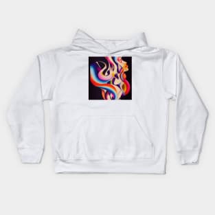 Multidimensional Swirls, Fifteen Kids Hoodie